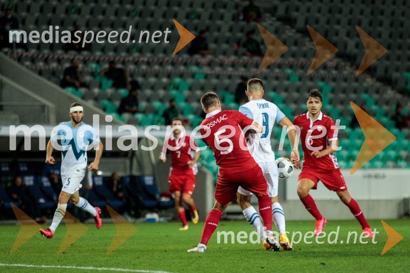  Nino Kouter, nogometaš;  ... ;  ... ;  Andraž Šporar, nogometaš, ŠK Slovan Bratislava;  ... Slovenija dosegla prvo zmago v ligi narodov