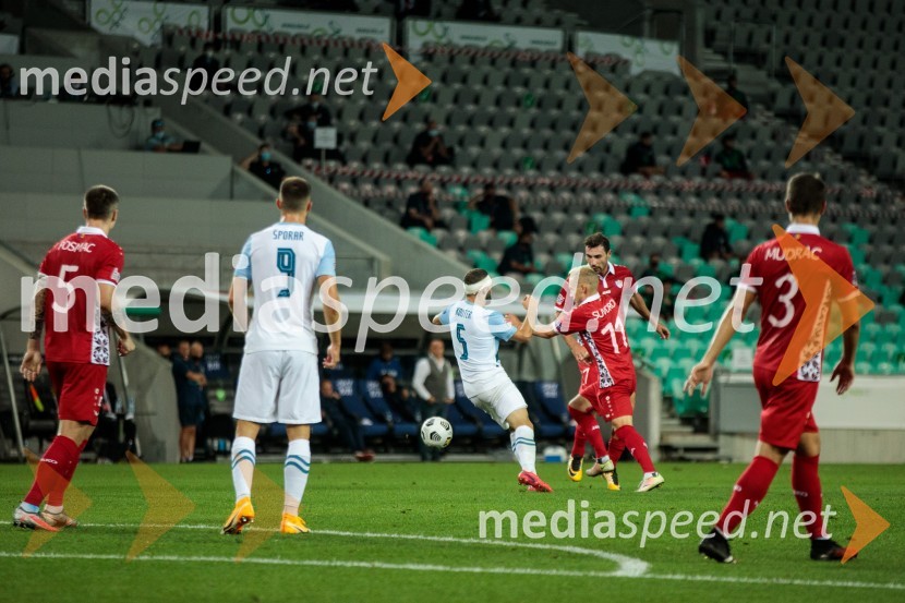  ... ;  Andraž Šporar, nogometaš, ŠK Slovan Bratislava;  Nino Kouter, nogometaš;  ... ;  ... Slovenija dosegla prvo zmago v ligi narodov