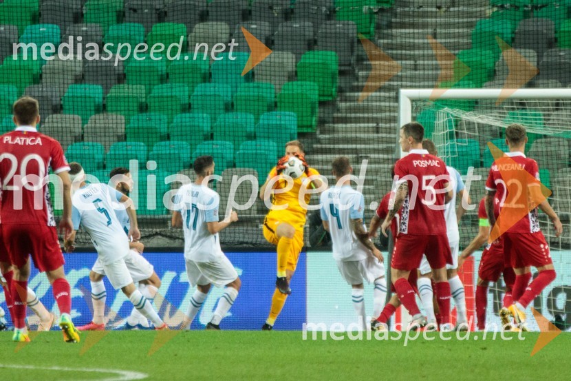  ... ;  Nino Kouter, nogometaš;  Miha Mevlja, nogometaš, PFC Sochi;  ... ;  Miha Blažič, nogometaš, NK Domžale;  ... ;  ... Slovenija dosegla prvo zmago v ligi narodov