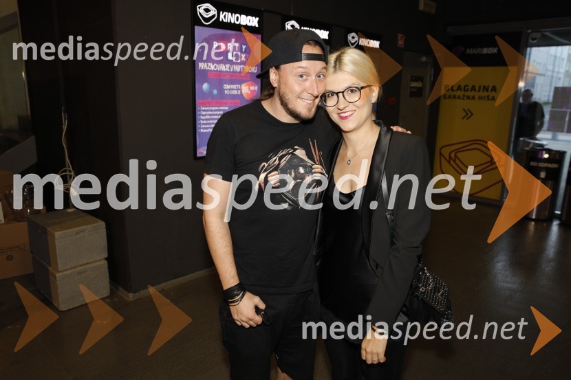  Marko Soršak-Soki, bobnar, skupina Elvis Jackson;  Nika Nemanič, Pineapple MusicBiti Mario, premiera filma v Mariboxu