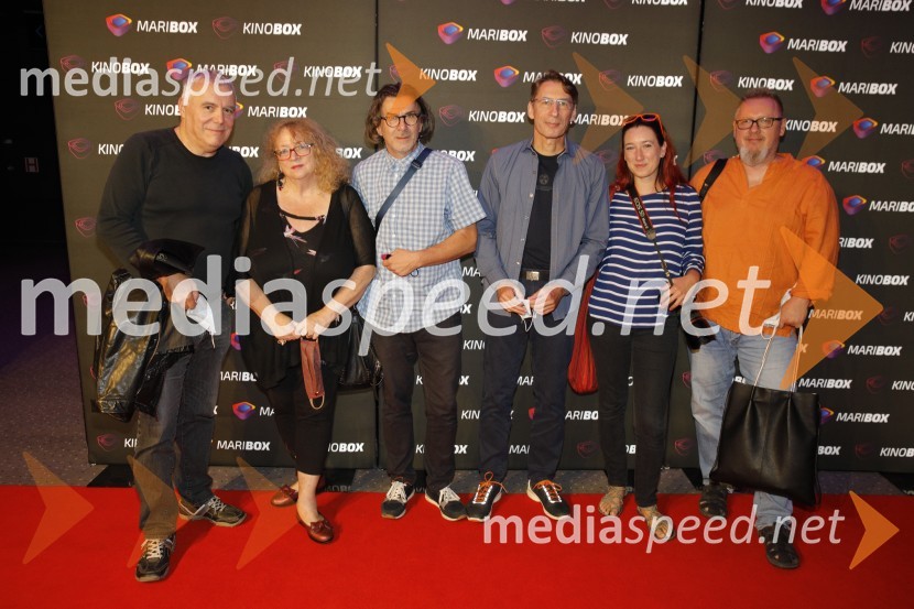  Zoran Predin, glasbenik;  Alenka Cilenšek, igralka;  Igor Fekonja - Feki;  Rudi Uran, slikar, režiser;  Maja Modrinjak, fotografinja;  ... Biti Mario, premiera filma v Mariboxu