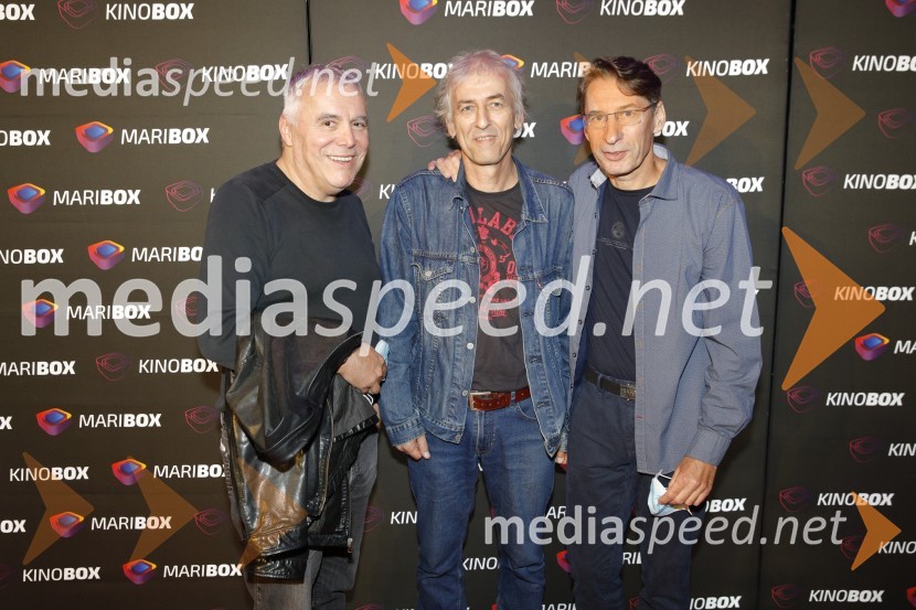  Zoran Predin, glasbenik;  Mario Modrinjak;  Rudi Uran, slikar, režiserBiti Mario, premiera filma v Mariboxu