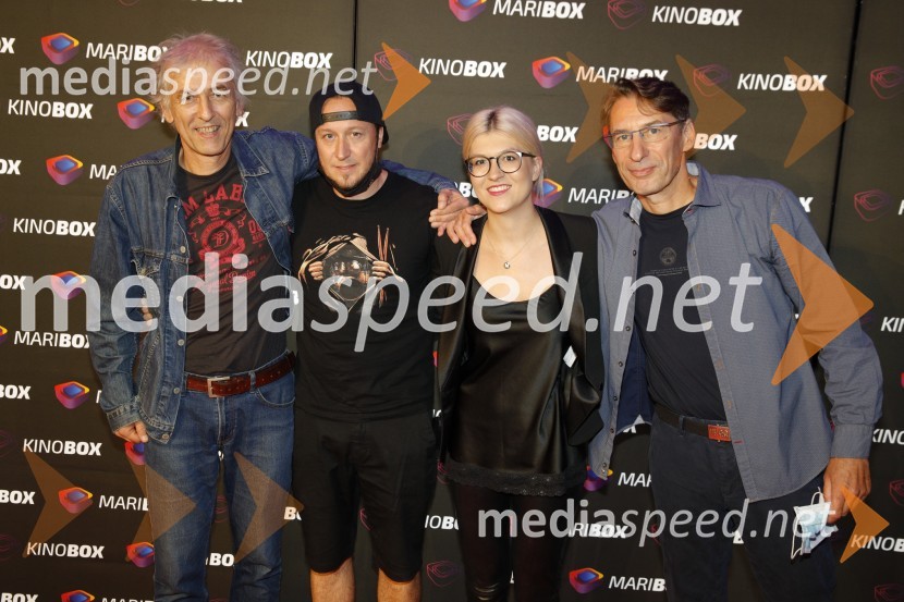  Mario Modrinjak;  Marko Soršak-Soki, bobnar, skupina Elvis Jackson;  Nika Nemanič, Pineapple Music;  Rudi Uran, slikar, režiserBiti Mario, premiera filma v Mariboxu