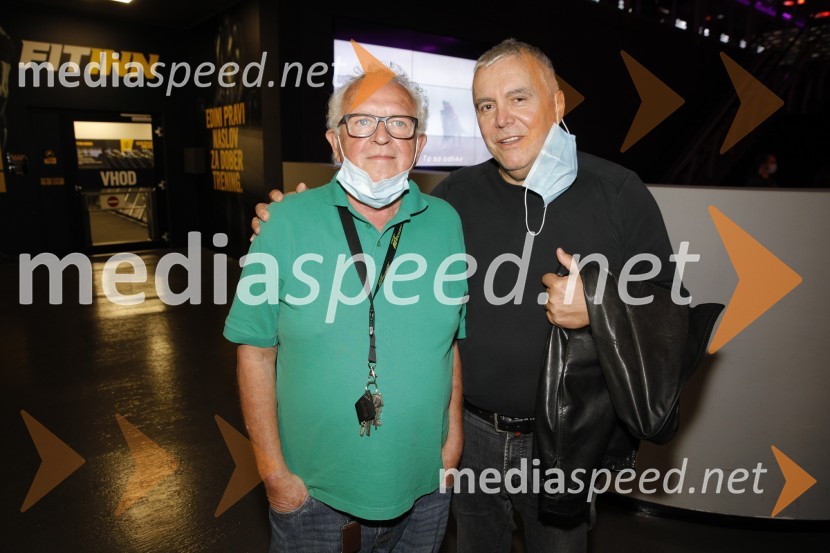 Dr. Andrej Veble, zdravnik in nekdanji član skupine buldožerji;  Zoran Predin, glasbenikBiti Mario, premiera filma v Mariboxu