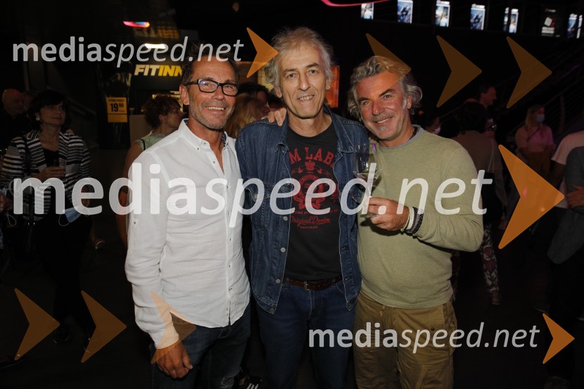  Iztok Kočevar, skupina Karneval band;  Mario Modrinjak;  Bojan Valentan - ValdiBiti Mario, premiera filma v Mariboxu