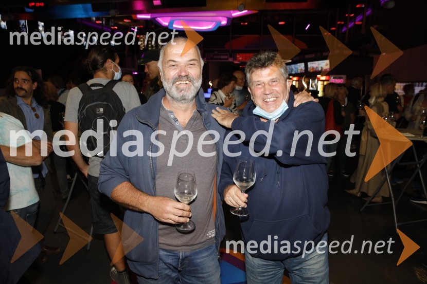  Danilo  Ženko, tonski mojster;   Janez Čebulj, producent TV MariborBiti Mario, premiera filma v Mariboxu