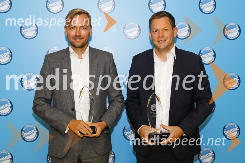  Simon Slonjšak, Telekom Slovenije, d.d.;  Alan Ščurič, Telekom Slovenije, d. d.Trusted Brand 2020, podelitev priznanj
