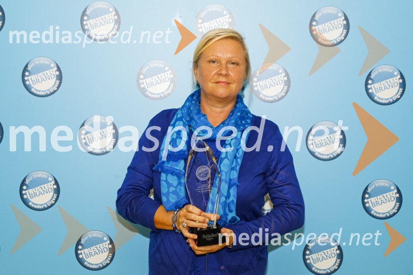  Natalija Gorščak, direktorica TV SlovenijaTrusted Brand 2020, podelitev priznanj