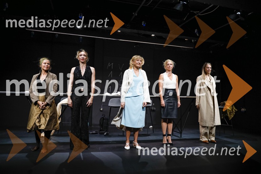  Ana Pavlin, igralka;  Mojca Funkl, igralka;  Judita Zidar, igralka;  Tjaša  Železnik, igralka;  Klara Kuk, igralka, manekenkaTrije milijoni minut, premiera