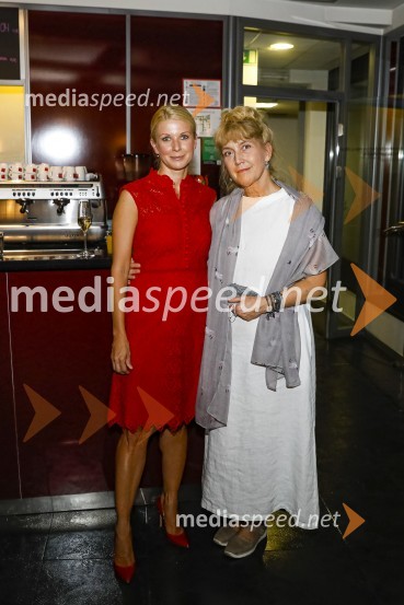  Tjaša  Železnik, igralka;  Barbara Hieng Samobor, direktorica in umetniška vodja MGLTrije milijoni minut, premiera