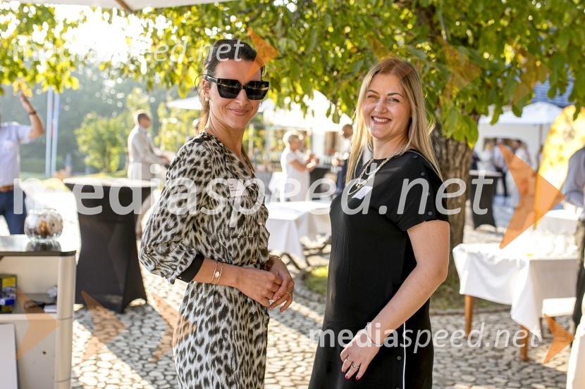  Tina Drolc, MBA, Vodja korporativnega komuniciranja in prireditev Slovensko-nemške gospodarske zbornice (AHK Slovenija);  Maja Košir, Bonvivent, organizacija dogodkovSommerfest 2020, tradicionalno druženje članov Slovensko-nemške gospodarske zbornice na Posestvu Pule