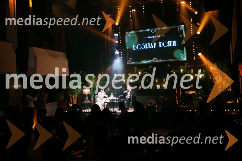  Miša Molk, televizijska voditeljica in urednica;  Boštjan Romih, televizijski in radijski voditeljFatalni moški 2020 je Miha Deželak