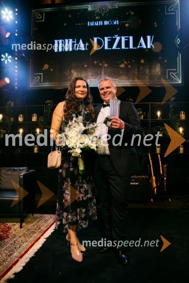  Irena  Deželak;  Miha Deželak, radijski voditelj, humanitarec, Fatalni moški 2020Fatalni moški 2020 je Miha Deželak