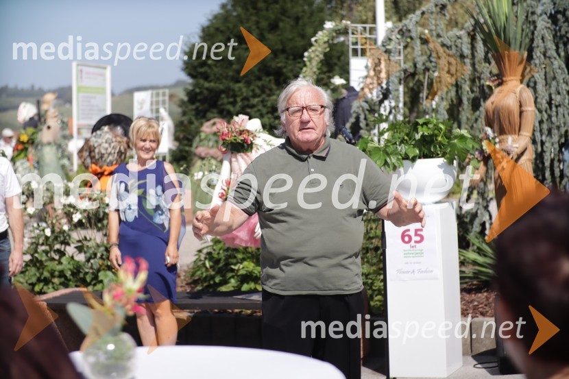  Darja Rus;  Tone Partljič, pisatelj65 let hortikulturnega ustvarjanja Cvetličarne Aralija