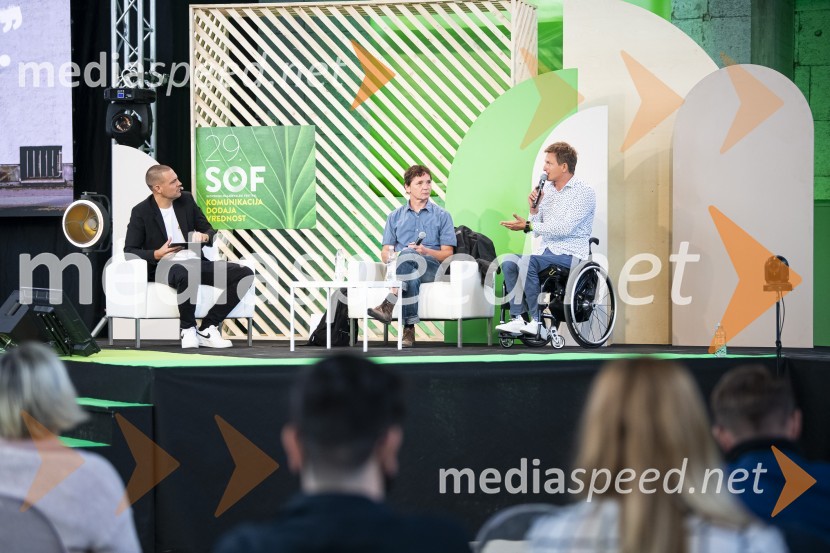  Tine Lugarič, kreativni direktor, agencija Luna;  Tomaž Drozg, direktor Adria Media Ljubljana d.o.o.;  David RazboršekSOF 2020