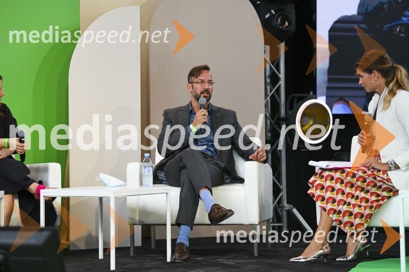  David Zappe, direktor marketinga, Pivovarna Laško Union;  Petra Kovič, odgovorna urednica, Svet kapitalaSOF 2020