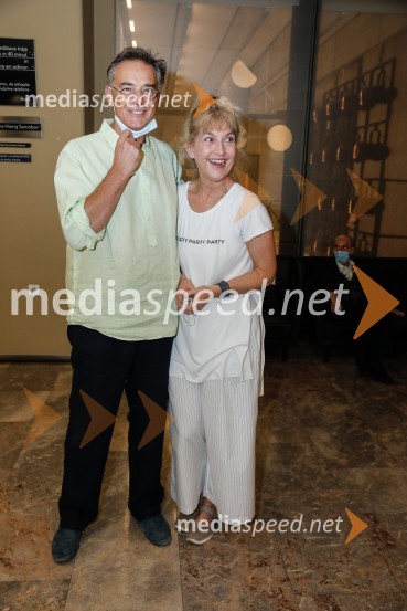   Igor  Samobor, igralec, ravnatelj SNG Drama Ljubljana;  Barbara Hieng Samobor, direktorica in umetniška vodja MGLTurandot, premiera