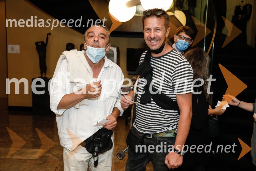  Nebojša Pop-Tasić, dramatik;  Damir  Leventić, igralec in scenografTurandot, premiera