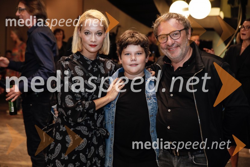  Viktorija Bencik Emeršič, igralka;  Tibor Emeršič;  Bojan Emeršič, igralecTurandot, premiera