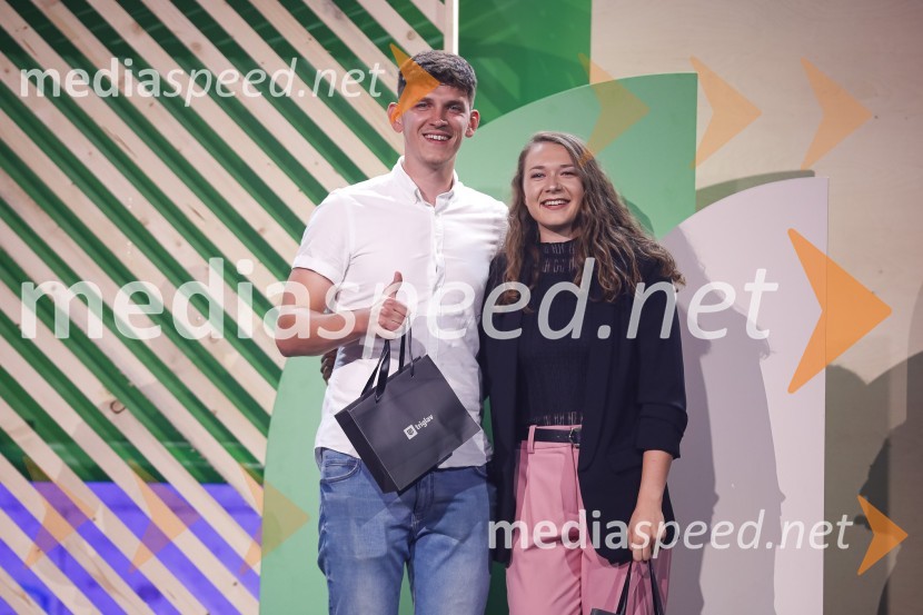  Klemen Vodopivec;  Lucija  LepšinaOglaševalska osebnost leta je Marko Kolbl, SOF 2020