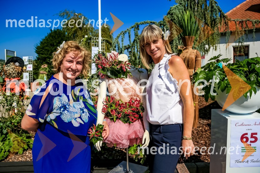  Ksenija  Gajić, vodja cvetličarne Aralija; mag. Lidija Pliberšek, direktorica Pogrebnega podjetje Maribor d.d. in predsednica ASCE65 let hortikulturnega ustvarjanja Cvetličarne Aralija