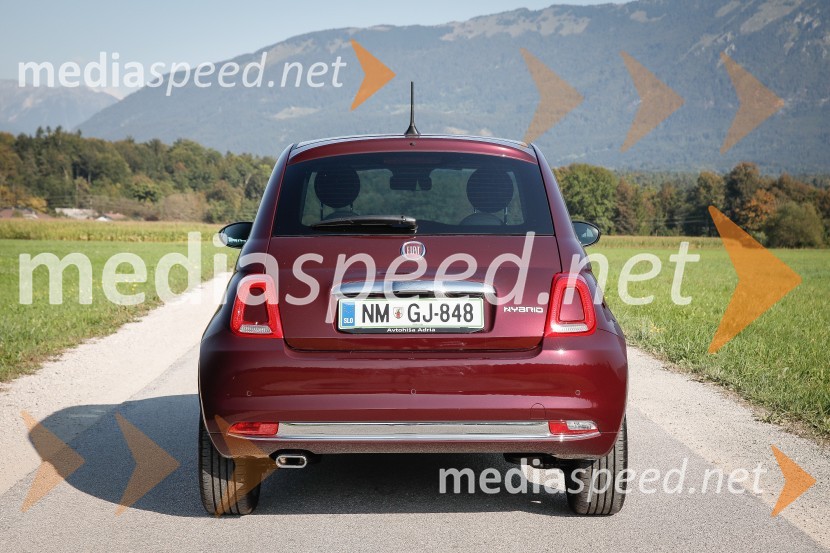 Fiat 500 Hybrid, slovenska predstavitev