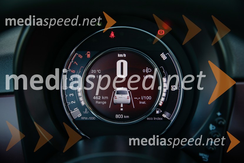 Fiat 500 Hybrid, slovenska predstavitev