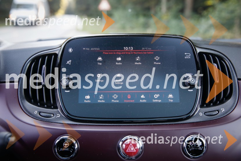 Fiat 500 Hybrid, slovenska predstavitev