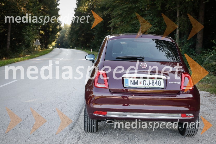 Fiat 500 Hybrid, slovenska predstavitev