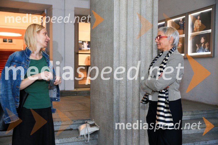  Petra Vidali, urednica kulture, Večer;  Alja Predan, dramaturginja SLG Celje, nekdanja umetniška direktorica Festivala Borštnikovo srečanjeMarjetka str. 89, premiera SLG Celje