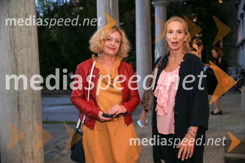 mag. Tina Kosi, upravnica SLG Celje;  Vilma Štritof, dramaturginja, predsednica žirije za Grumovo nagradoMarjetka str. 89, premiera SLG Celje