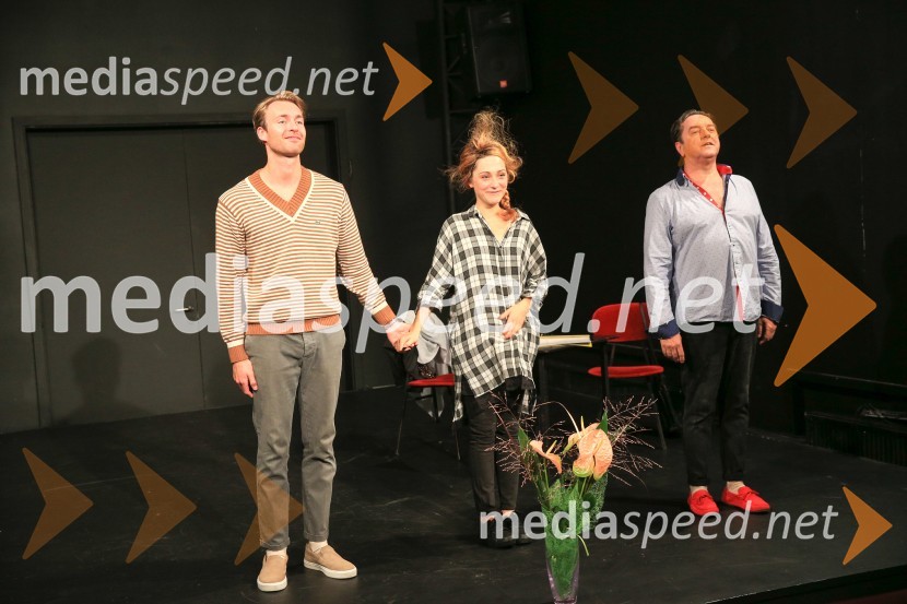  Luka Bokšan, igralec;  Živa Selan, igralka;  Renato Jenček, igralecMarjetka str. 89, premiera SLG Celje