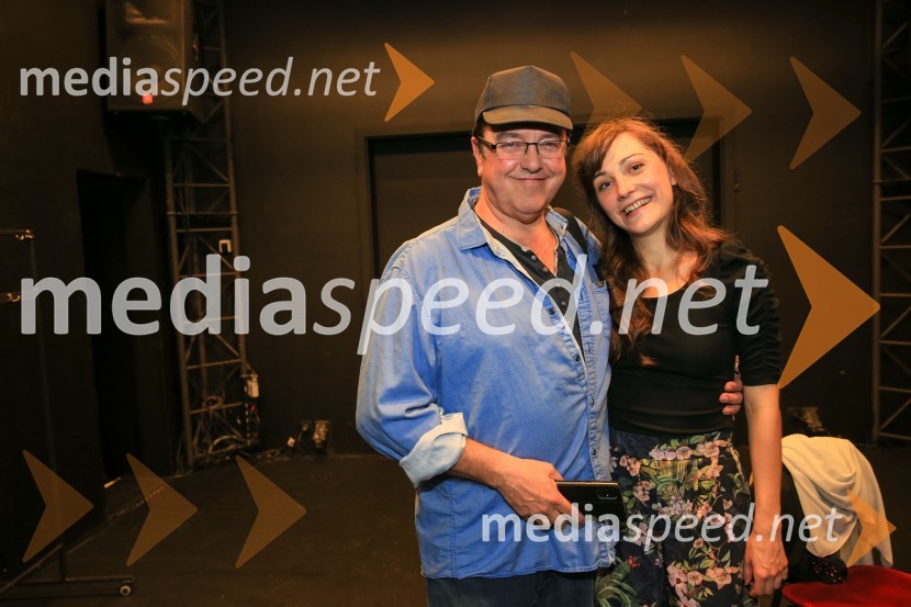  Renato Jenček, igralec;  Živa Selan, igralkaMarjetka str. 89, premiera SLG Celje