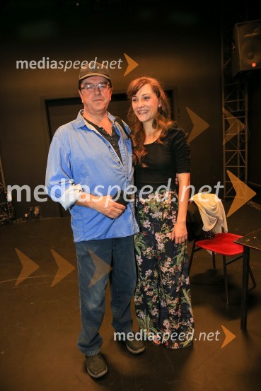  Renato Jenček, igralec;  Živa Selan, igralkaMarjetka str. 89, premiera SLG Celje