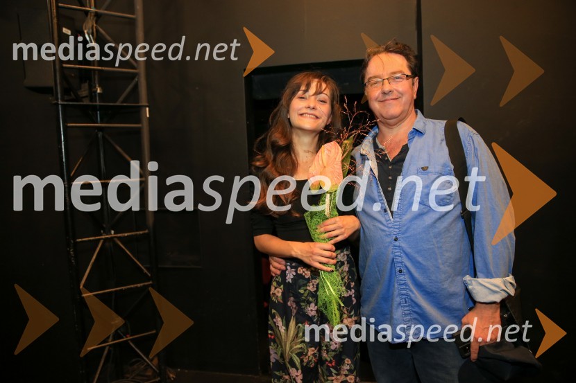  Živa Selan, igralka;  Renato Jenček, igralecMarjetka str. 89, premiera SLG Celje