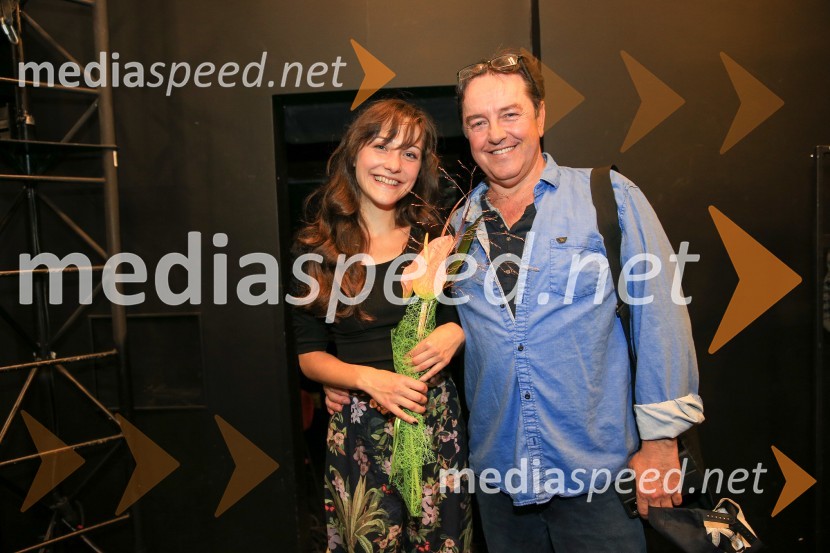  Živa Selan, igralka;  Renato Jenček, igralecMarjetka str. 89, premiera SLG Celje