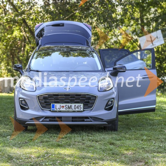 Ford Puma Titanium X - 1.0 EcoBoost Hybrid, mediaspeed test