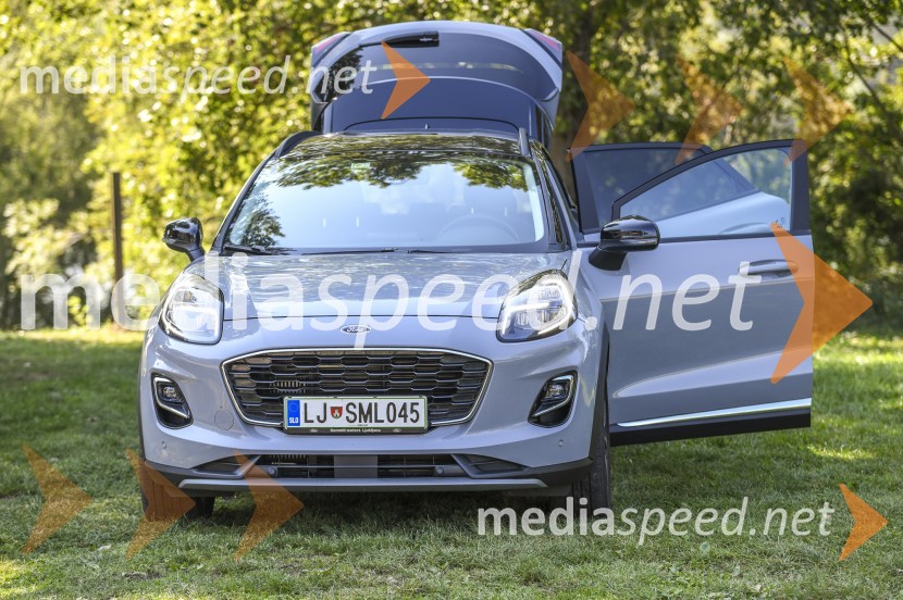 Ford Puma Titanium X - 1.0 EcoBoost Hybrid, mediaspeed test