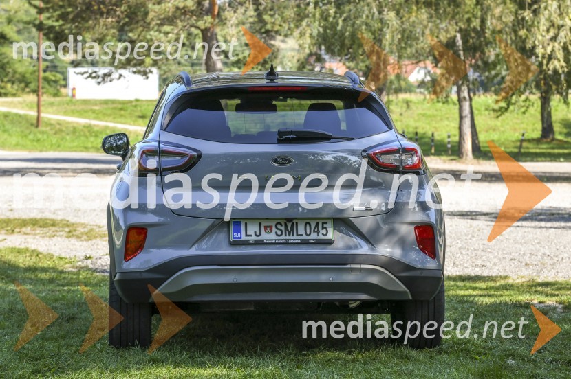Ford Puma Titanium X - 1.0 EcoBoost Hybrid, mediaspeed test