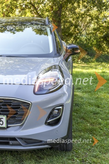 Ford Puma Titanium X - 1.0 EcoBoost Hybrid, mediaspeed test