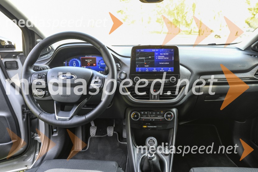 Ford Puma Titanium X - 1.0 EcoBoost Hybrid, mediaspeed test