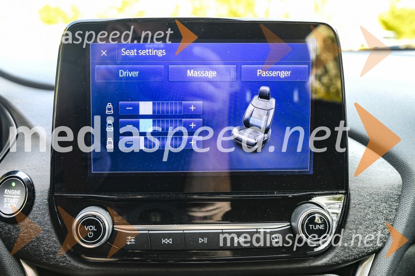 Ford Puma Titanium X - 1.0 EcoBoost Hybrid, mediaspeed test