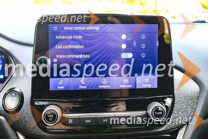 Ford Puma Titanium X - 1.0 EcoBoost Hybrid, mediaspeed test