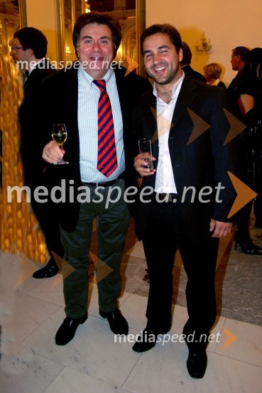 Miro Solman in Tim Ribič, tenoristaPremiera opere Madame Butterfly