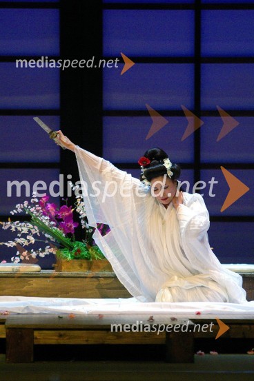 Olga Romanko, v vlogi Madame ButterflyPremiera opere Madame Butterfly