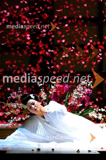 Olga Romanko, v vlogi Madame ButterflyPremiera opere Madame Butterfly