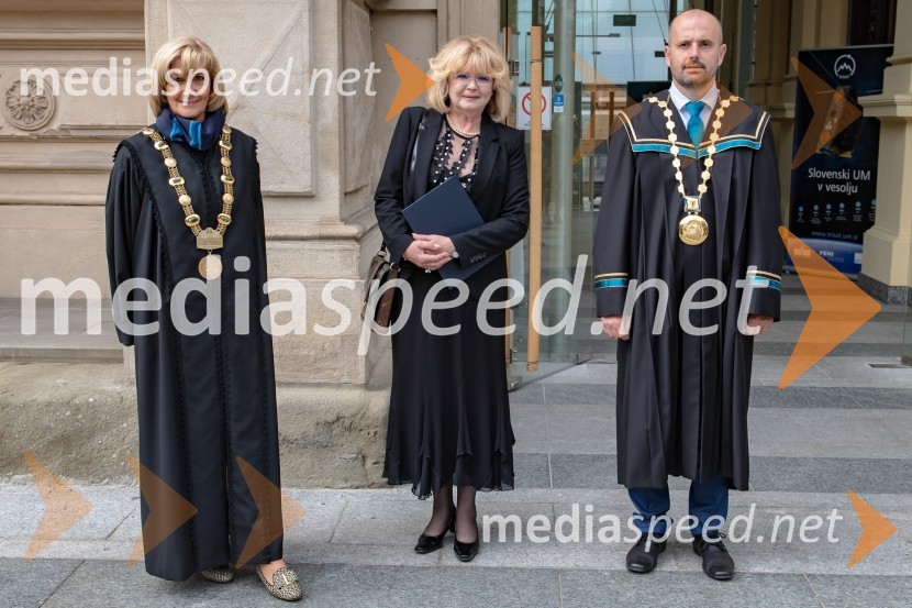  ... ; prof. dr. Jana Goriup, Filozofska fakulteta, Univerza v Mariboru; prof. dr. Miralem  Hadžiselimović, Prorektor za infrastrukturo Univerze v MariboruDan univerze v Mariboru 2020