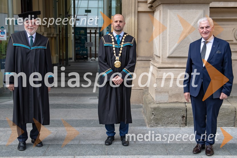  ... ; prof. dr. Miralem  Hadžiselimović, Prorektor za infrastrukturo Univerze v Mariboru; prof. dr. Ludvik Toplak,  predsednik Alma Mater Europaea, nekdanji rektor UMDan univerze v Mariboru 2020