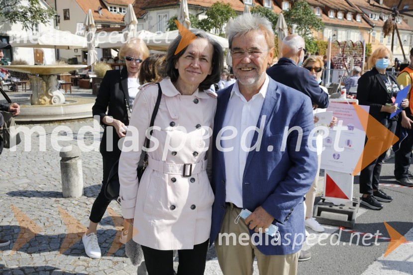  Nilda Luketič; mag. Zdravko Luketič, mestni svetnik MOM, Nova Slovenija – Krščanski demokratiSvečana trgatev stare trte 2020