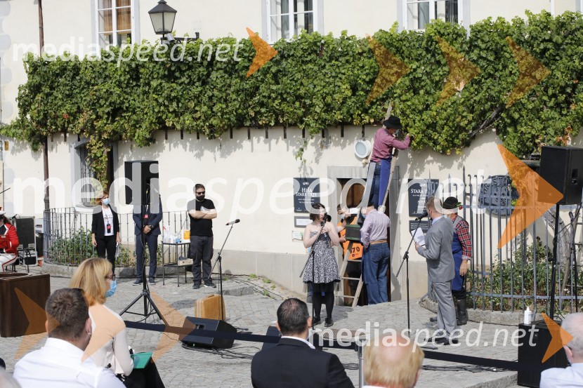 Svečana trgatev stare trte 2020